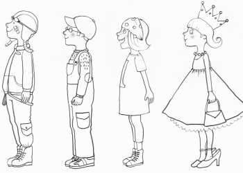 4 Figuren outline