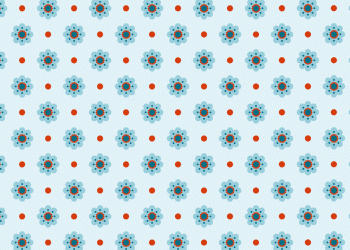 Blaue Blumen für Räder