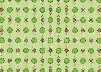 Grüne Blumen für Räder