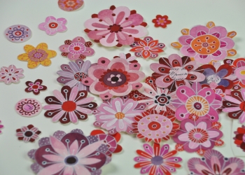 Papier-Blumen