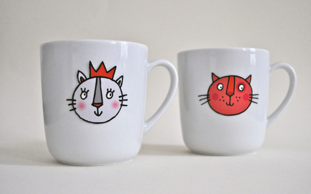 Katzen Tassen